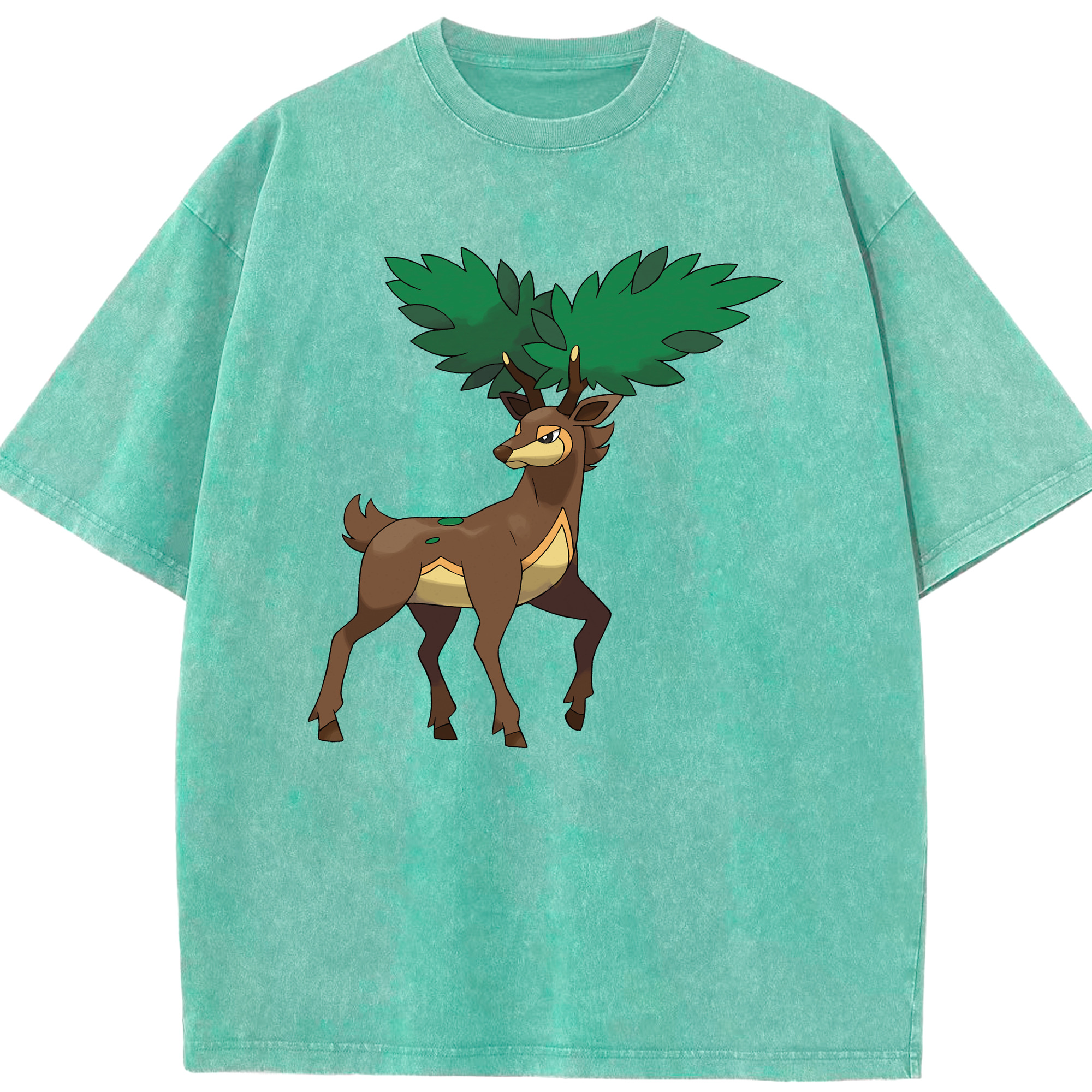 （画像用） ポケットモンスター Pokémon 綿100% ヴィンテージ風 半袖Tシャツ（フロントプリント）